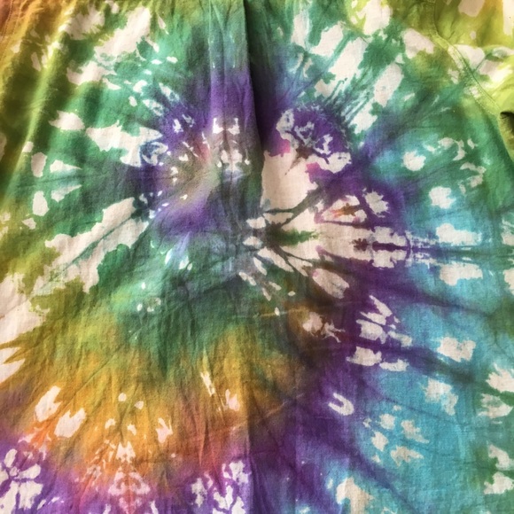 tie dye button up - Picture 4 of 4